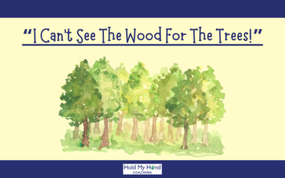 “I can’t see the wood for trees!”